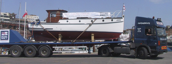 Sealand Boat Deliveries deliver to Ramsgate