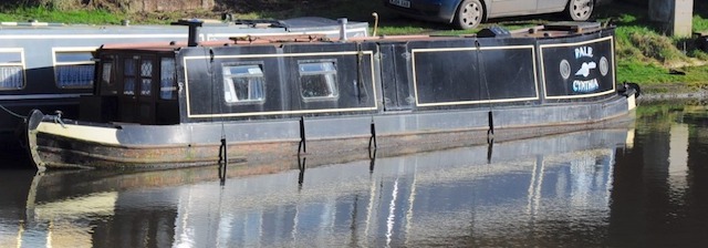 PALE CYNTHIA at Barnton Wharf 6Feb20