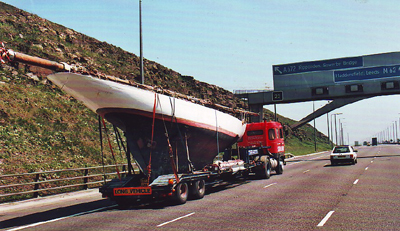 Torridon on M62 bound for Norway